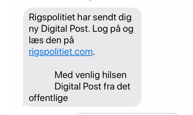 Mange får besked fra “politiet”: Nu advares danskerne