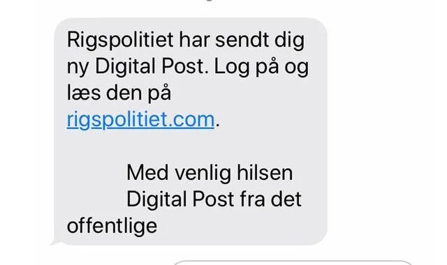 Mange får besked fra “politiet”: Nu advares danskerne