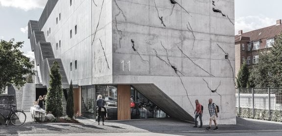 Skal Sonnesgade 11 i Aarhus vinde Bæredygtig Beton Prisen?