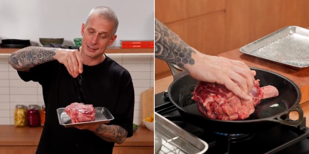 Din steak får meget mere smag, hvis den steges med denne ene ingrediens – og det er ikke olie