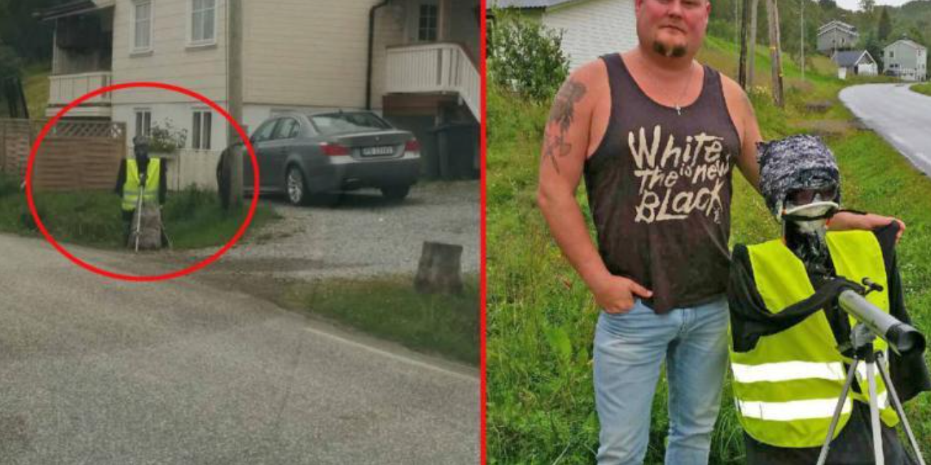 Stig lavede sin egen ‘fotofælde’ – men en dag kørte politiet forbi, og her skete det utænkelige