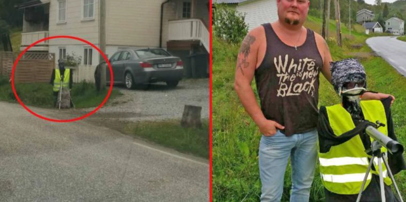 Stig lavede sin egen ‘fotofælde’ – men en dag kørte politiet forbi, og her skete det utænkelige