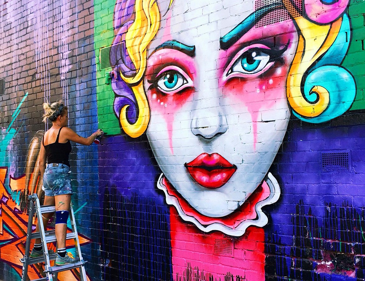 Graffitifestival breder sin palet ud: Kendt illustrator besøger Get Down