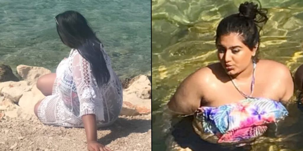 Hun er 1,57 meter høj og har tabt sig 45 kg: I dag er hun ikke til at kende