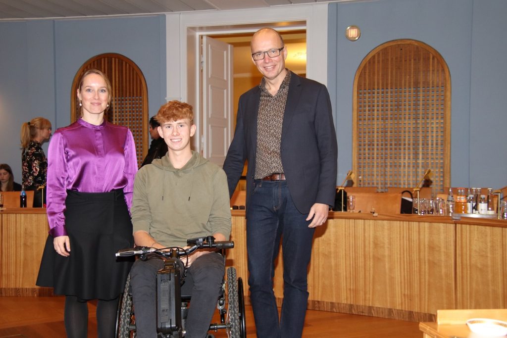 Dobbelt Europamester overrasket og hyldet på rådhuset