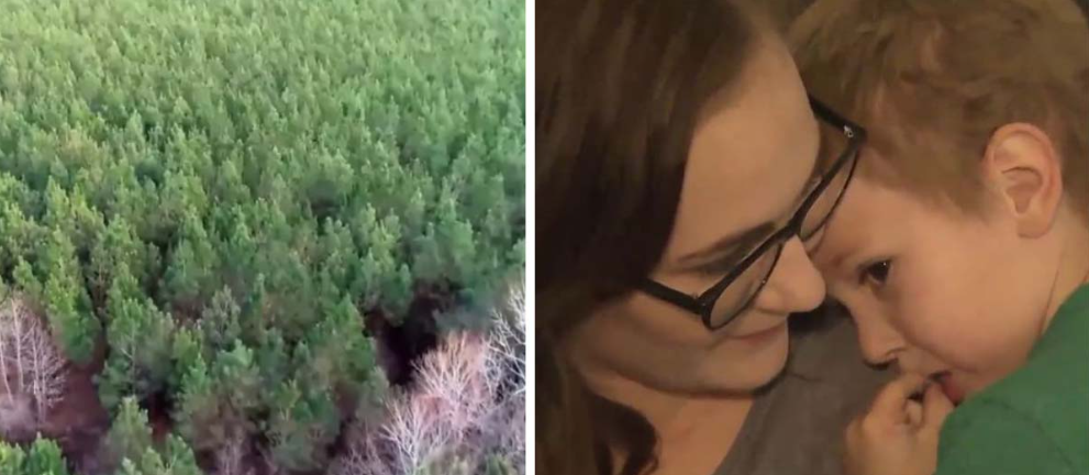 3-årig overlever alene i vildmarken