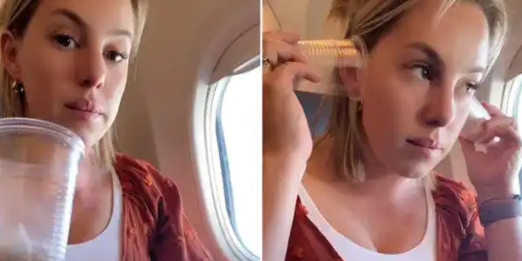 Sygeplejerske deler ‘genialt trick’ til at undgå propper i ørene, når du flyver