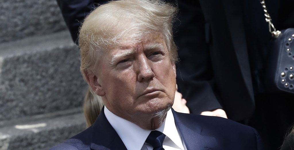 Trumps sidste farvel