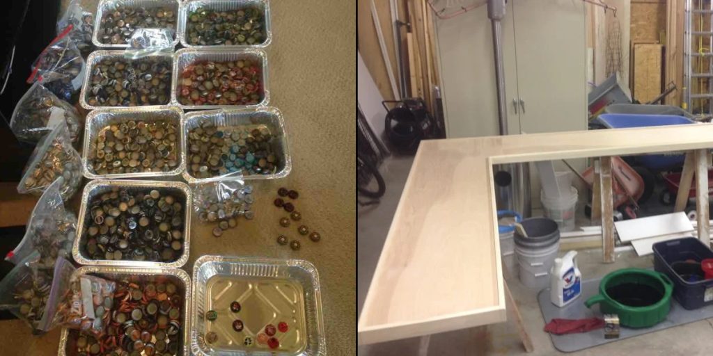 Mand samlede på kapsler i 5 år – vent til du ser, hvad han brugte dem til