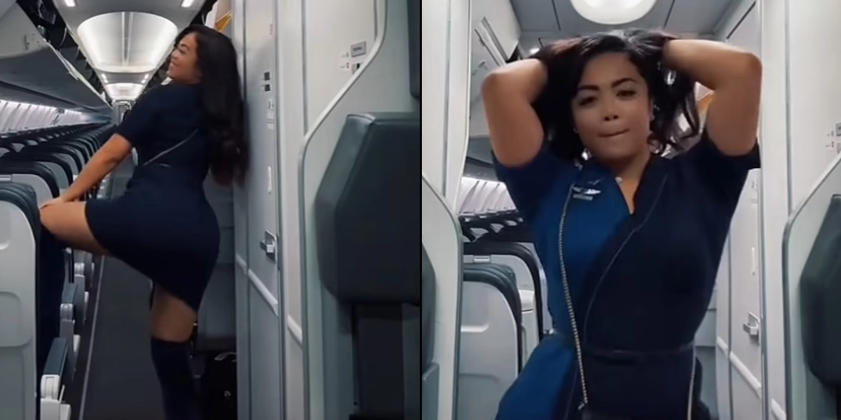 Stewardesse optog video på fly som tidsfordriv: Endte med at koste hende jobbet