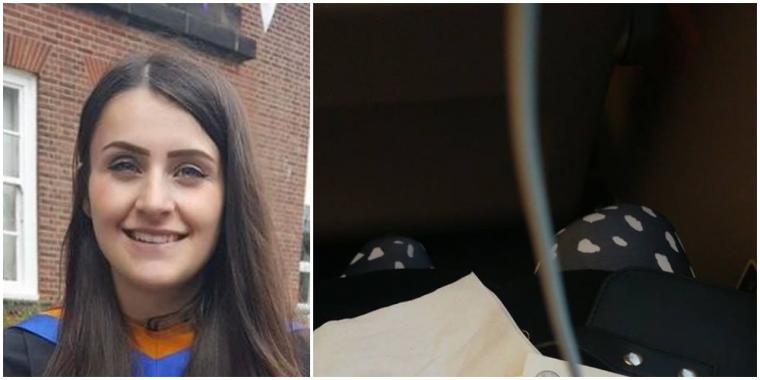 23-årige Ella faldt i søvn i toget: Fik et chok, da hun vågnede og kiggede ned i skødet