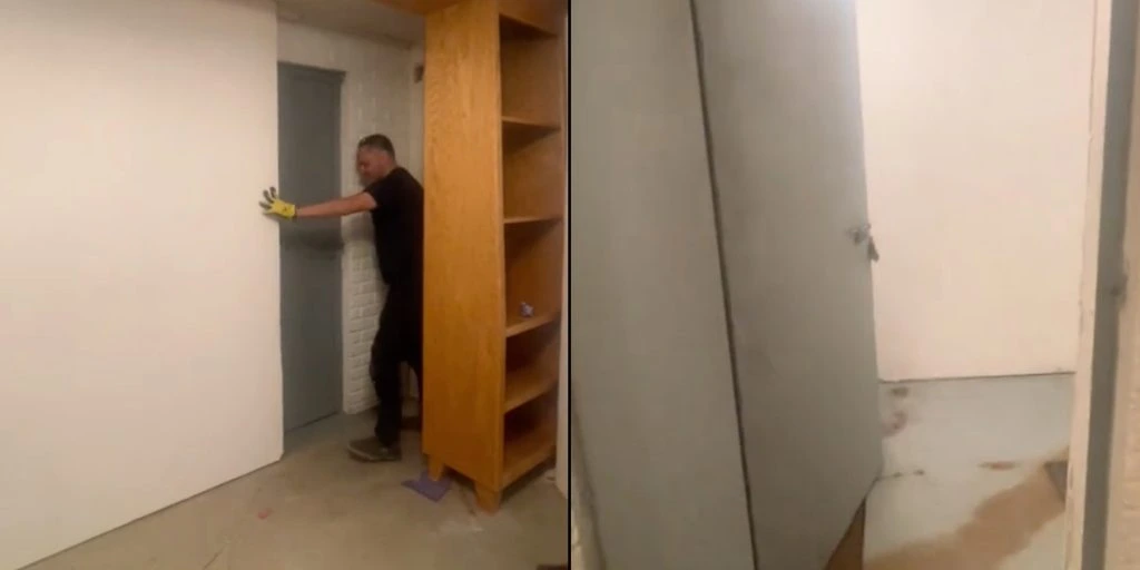 Par gør chokerende opdagelse i hus, hvor de har boet i 4 år: Folk har uhyggelige teorier om fundet