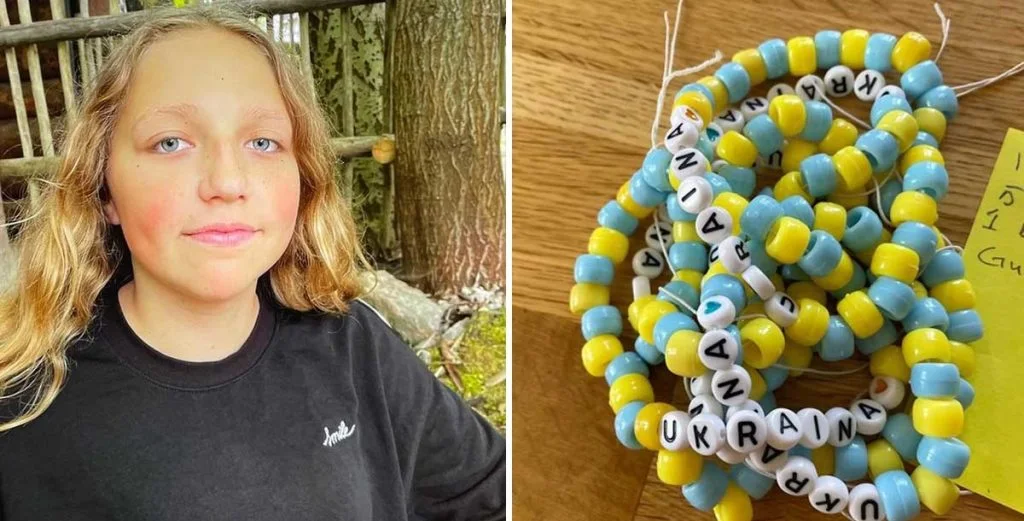 13-årige Agnes nægtede at stå og se på: “Det er vigtigt at hjælpe”