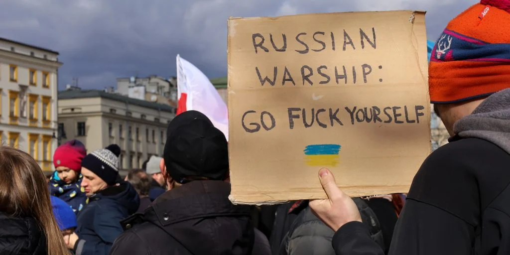 Ukraine sprænger russisk flagskib