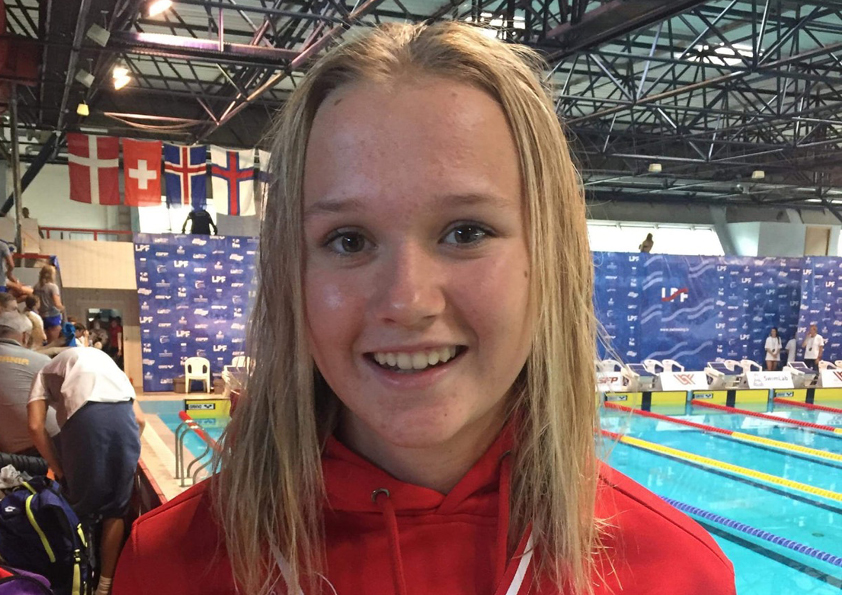 16-årige Sofie kvalificerede sig til EM: ”Jeg håber, at jeg kan komme med i en semifinale”