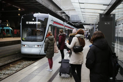 Letbanen aflyser afgange: Sporarbejde varer i en måned
