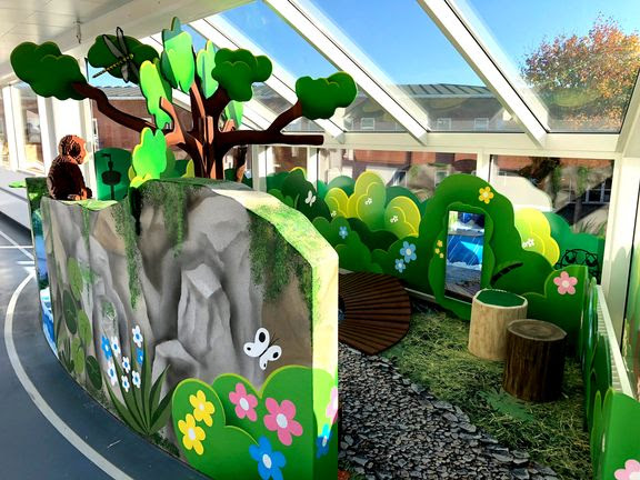 Nyt Legoland-legerum til børnene på Aarhus Universitetshospital i Skejby