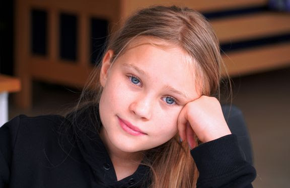 Niårige Nanna tager opgør med sit dårlige selvværd : “Jeg lærer at være god mod mig selv”