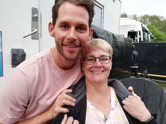 Diana mødte sit store idol