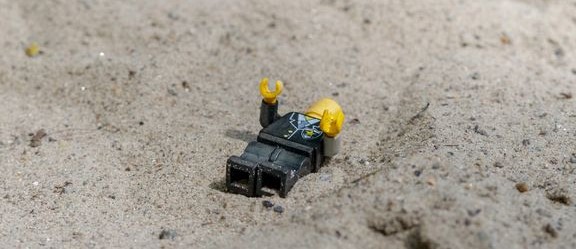 Danske strande flyder med plastik