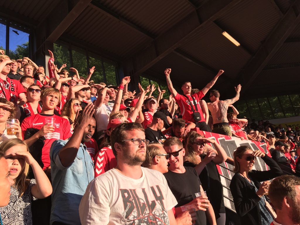Byen vandt, da Vejle Boldklub sejrede