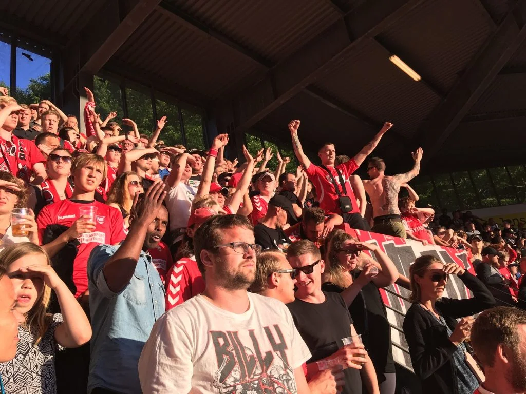 Byen vandt, da Vejle Boldklub sejrede