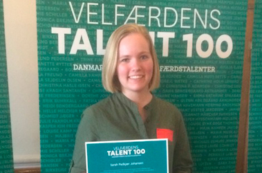 Sarah kæmper for arbejdsmiljøet på Kildehaven – kåret som talent på Christiansborg