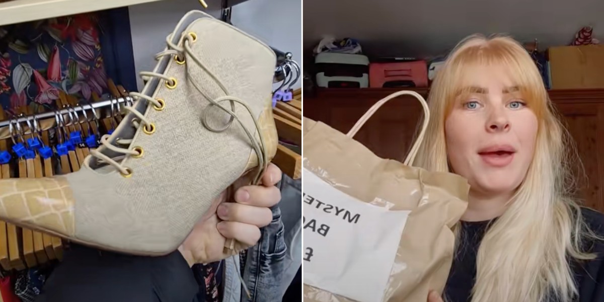 Kvinde fandt særligt par sko i genbrugsbutik: Du får et chok, når du hører deres værdi