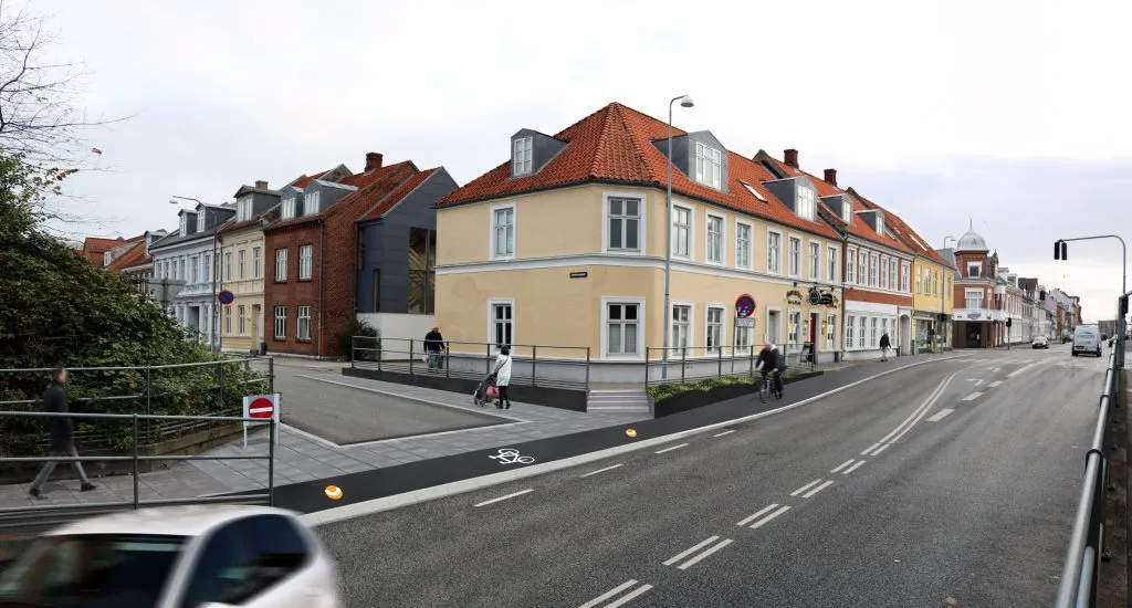 Store trafikale ændringer på vej i Havnegade