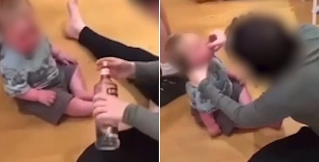 Folk i chok: Mor gav vodka-shot til sin baby