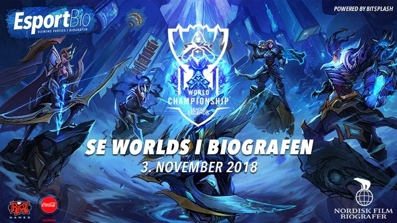 Tag i biografen og se Worlds 2018 finalen