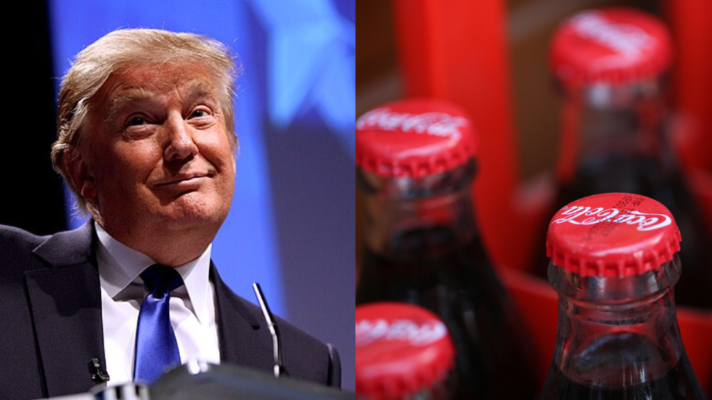 Trump Coca Cola